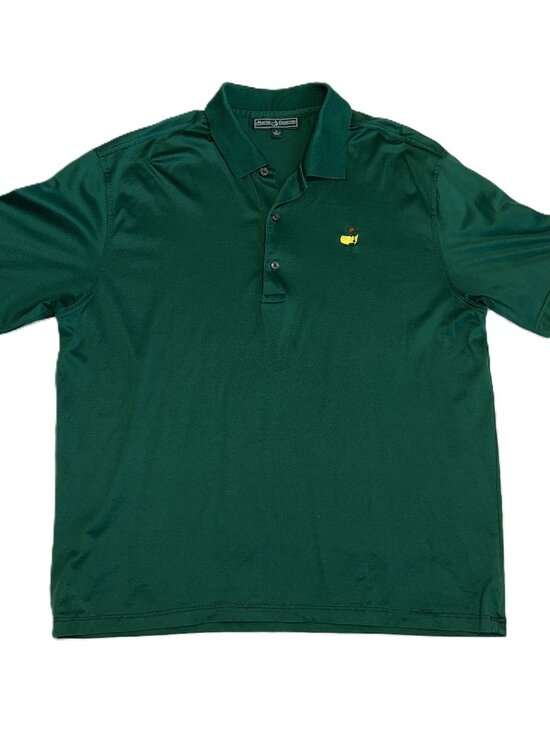 Masters Collection Other - Country Club Dadcore Masters Collection Green Polo Shirt w/Logo Men's size Large